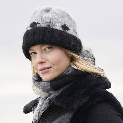 Mode at Rowan Wave Wrap & Hat