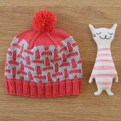 Baby Acacia Mosaic Beanie Digital Download