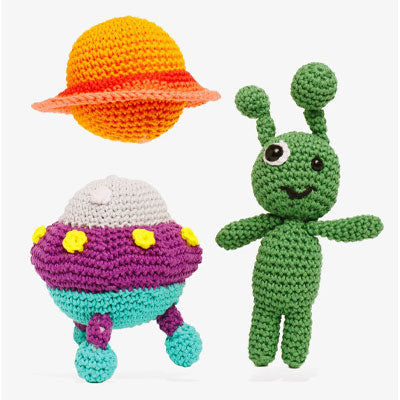 Happy Cotton Book 14 Amigurumi - Space Invaders
