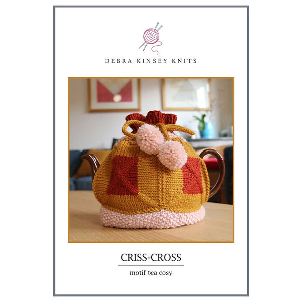 Criss-Cross Motif Tea Cosy Digital Download