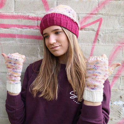 Inside-out Beanie and Mitts Digital Download