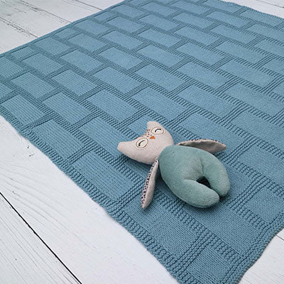 Latticework Baby Blanket Digital Download