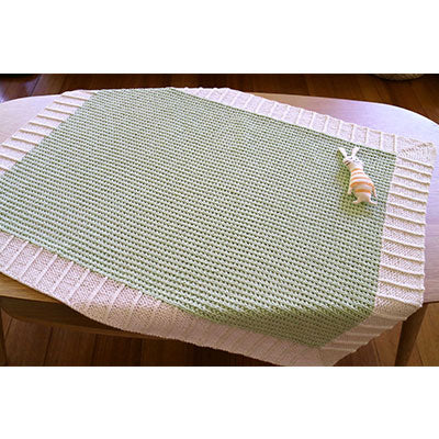 Minty Baby Blanket Digital Download