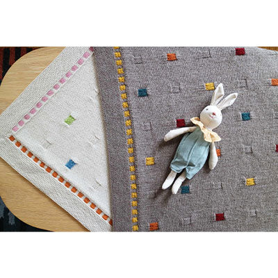 Small Blocks Baby Blanket Digital Download