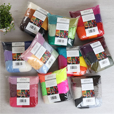 Ashford Corriedale Colour Theme Packs