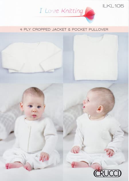 105* Cropped Jacket & Pocket Pullover