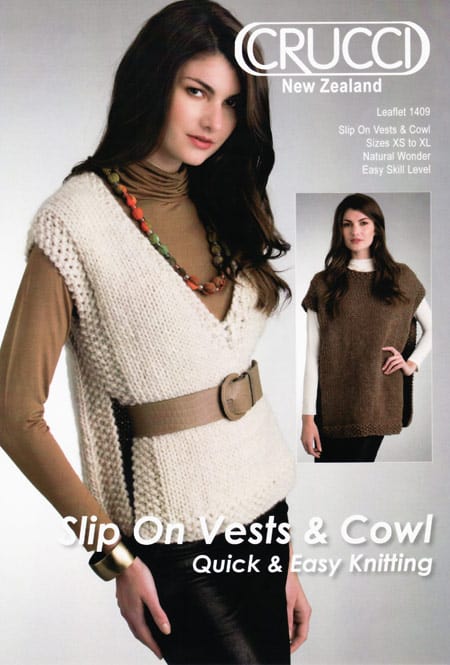 1409 Slip On Vests & Cowl