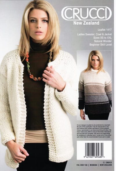 1417 Sweater, Cowl & Jacket
