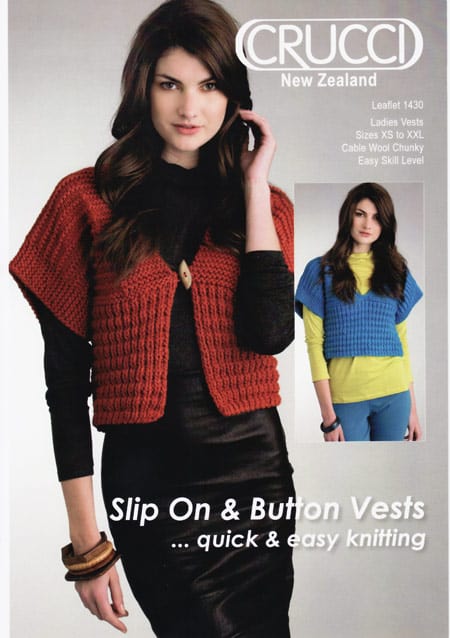 1430* Slip On & Button Vests