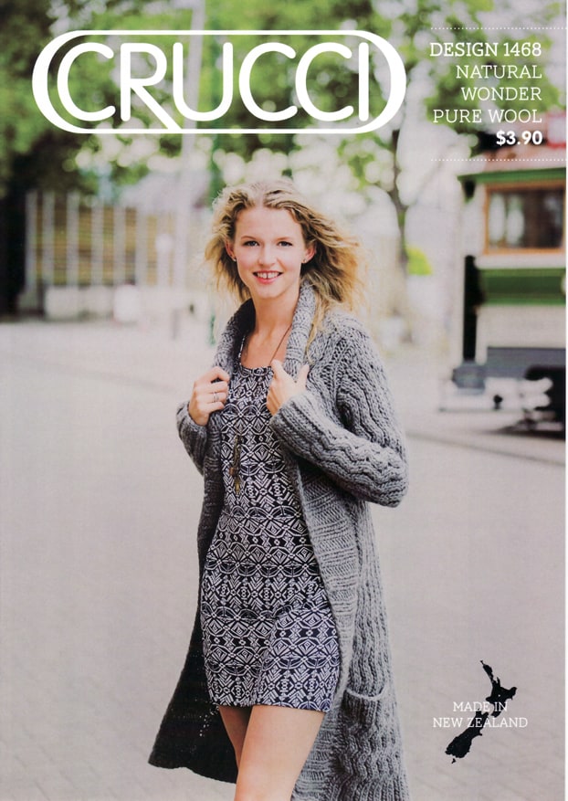 1468 Long Knitted Coat