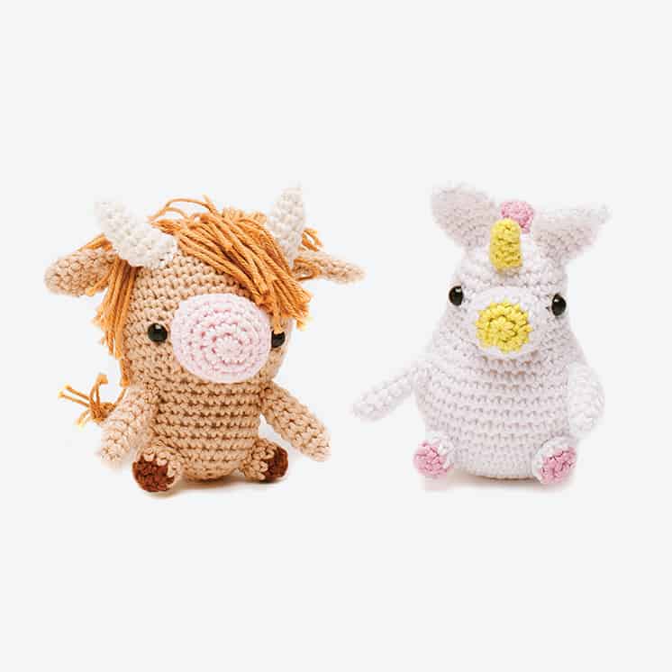 Happy Cotton Book 1 Amigurumi - One Shape, Two Ways