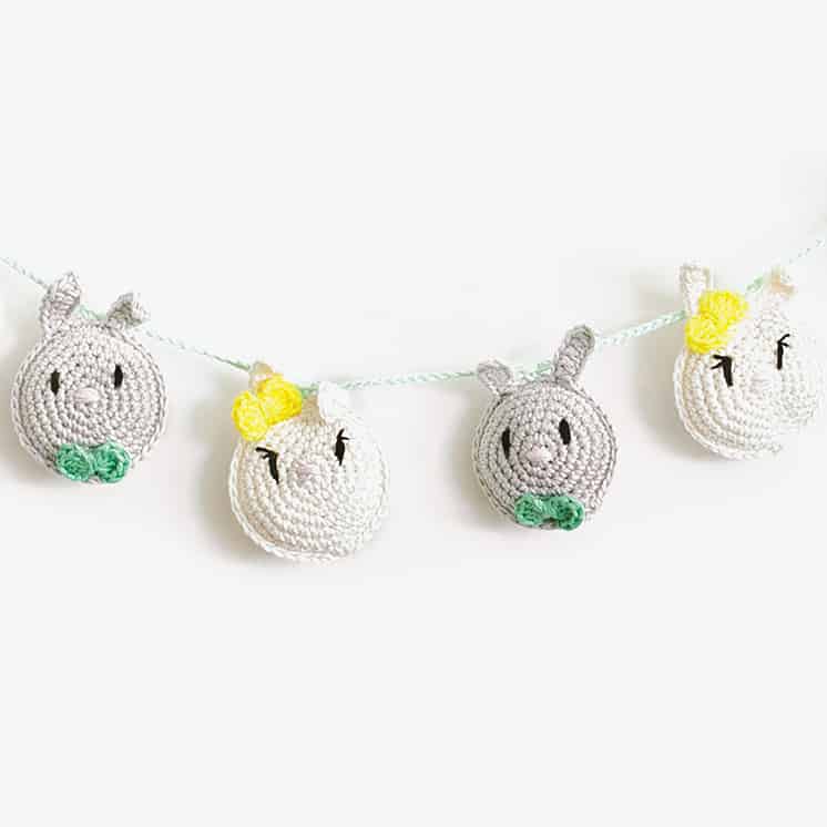 Happy Cotton Book 4 Amigurumi - Seasonal Bunting