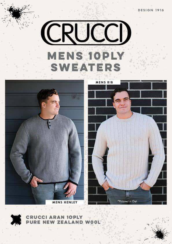 1916 Mens Aran Sweaters