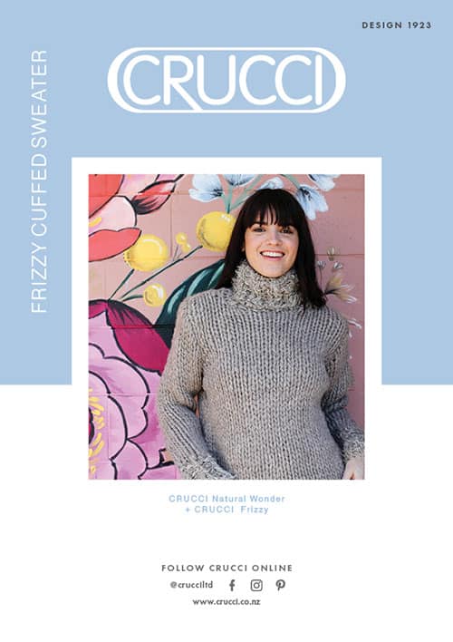 1923 Frizzy Cuffed Sweater