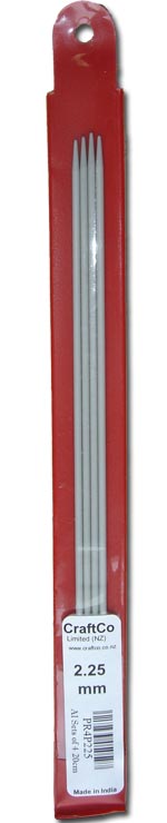 Craft Co Double Pointed Steel Knitting Needles 4 Piece