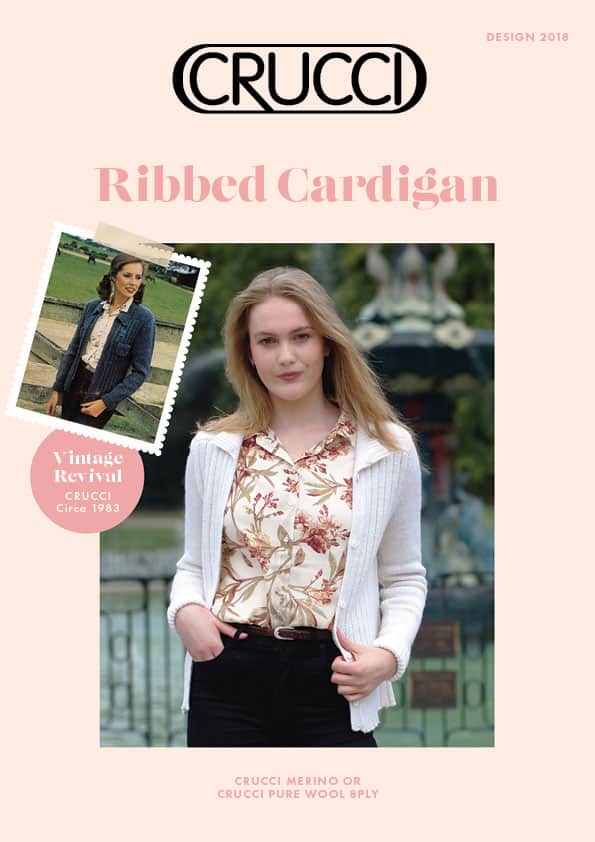 2018 Ribbed Cardigan Digital Download