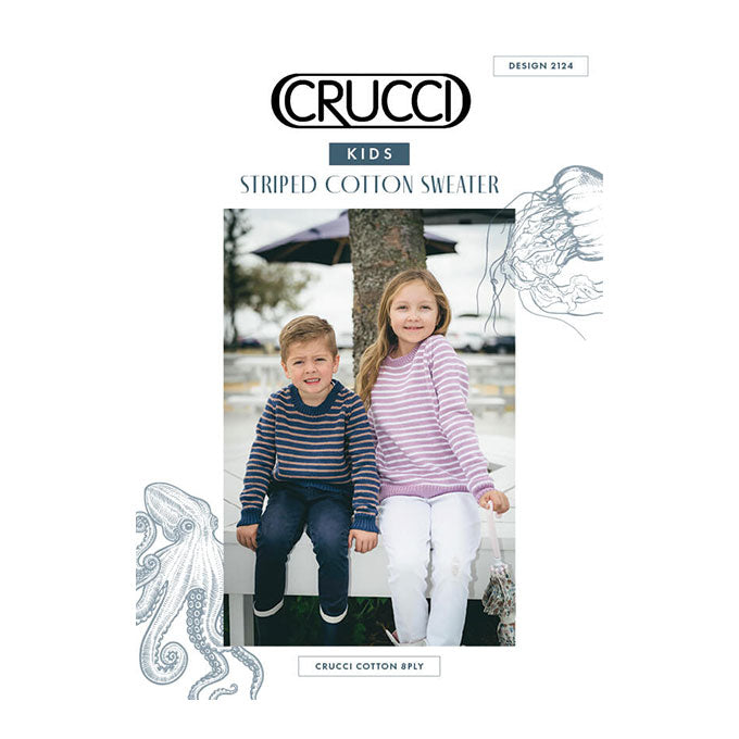 2124 Striped Cotton Sweater