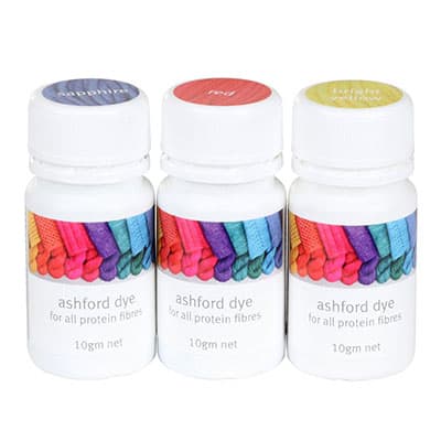 Ashford Dye Primary Colour Kit