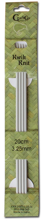 Craft Co Double Pointed Steel Knitting Needles 4 Piece