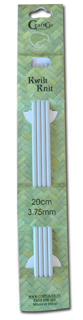 Craft Co Double Pointed Steel Knitting Needles 4 Piece