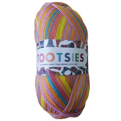 Tootsies 4ply Sock Yarn