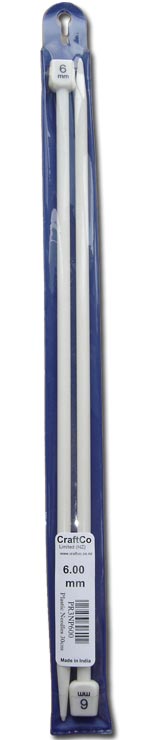 Craft Co Plastic Knitting Needles