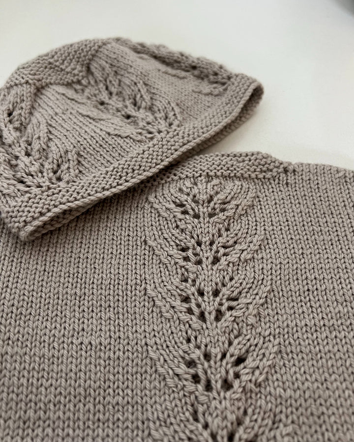 Abby Petite Cardigan & Hat 4ply