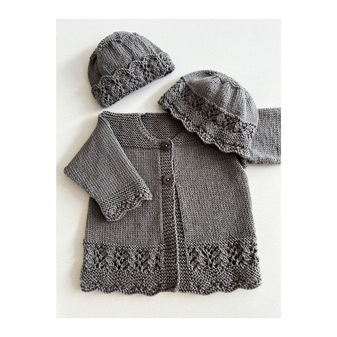 Amelie Cardigan & Hat 4ply
