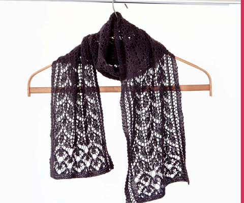 Lace Scarf 2ply
