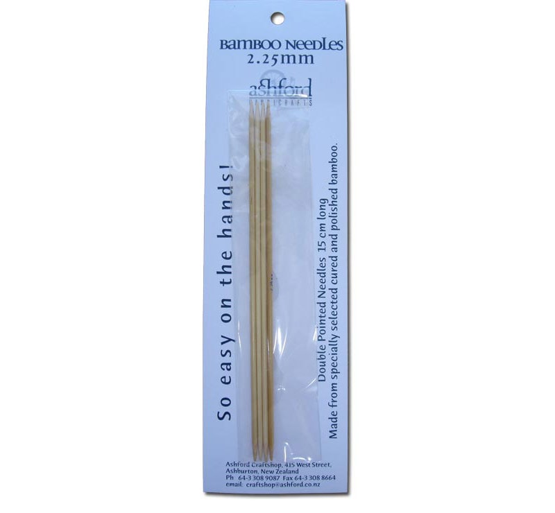 Ashford Double Pointed Bamboo Needles