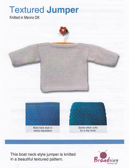 DFBK 005 Textured Jumper