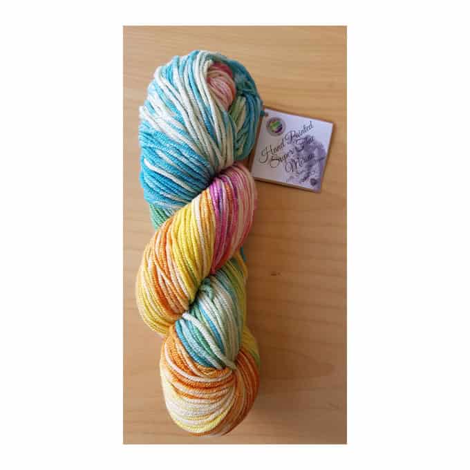 Countrywide Yarns Hand Painted Super Fine Merino 8ply