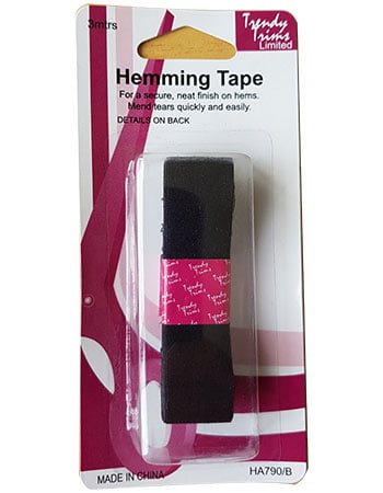 Hemming Tape Black