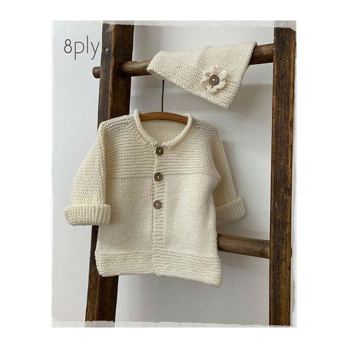 Jessie Jacket & Hat 8ply