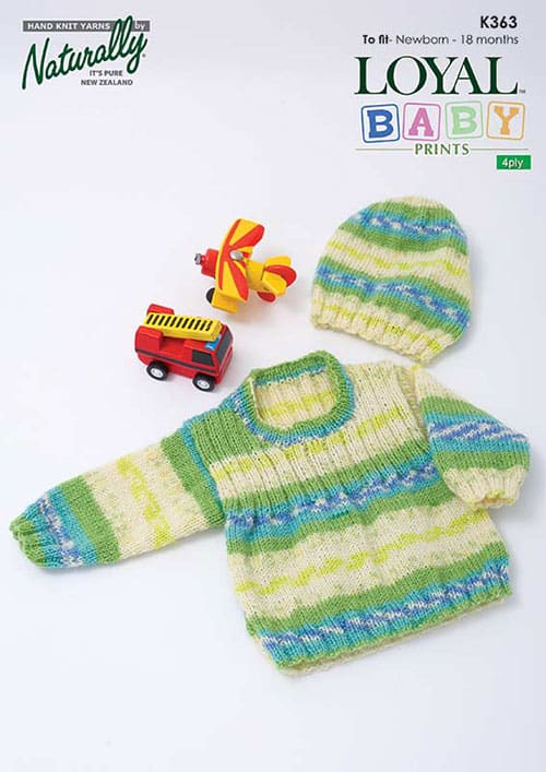 K363 Sweater & Hat*