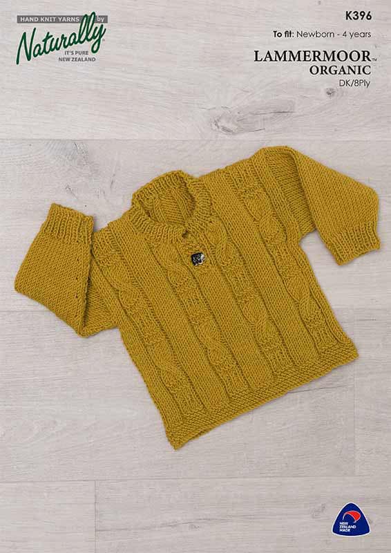 K396 Four Cable Sweater