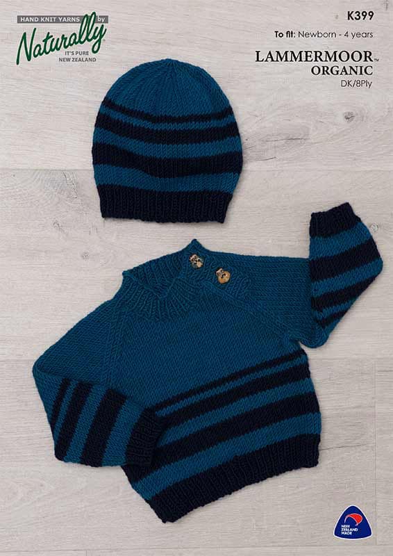 K399 Raglan Sweater & Hat