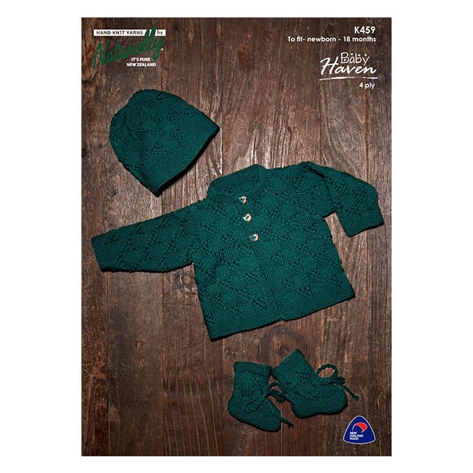 K459 Jacket, Hat & Booties