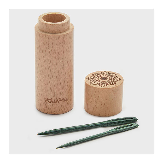Knit Pro Teal Wooden Darning Needles