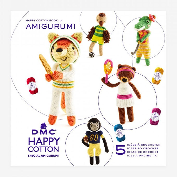 Happy Cotton Book 13 Amigurumi - Sporting Animals