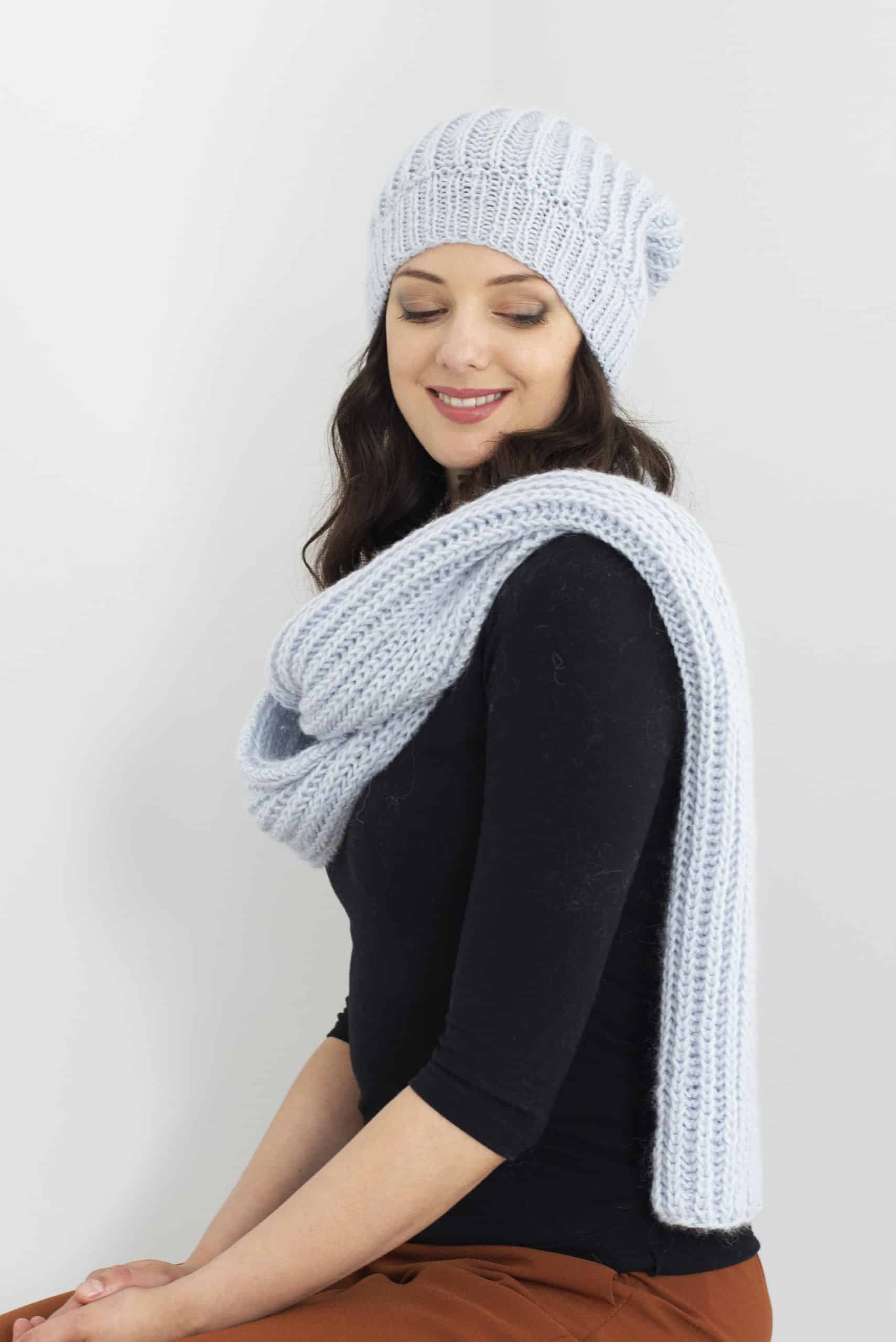 N1543 Scarf & Hat