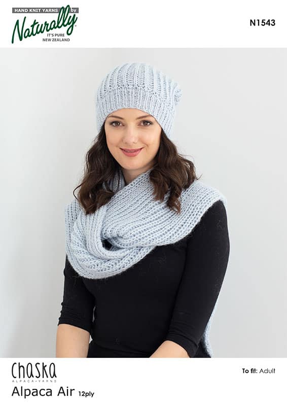 N1543 Scarf & Hat