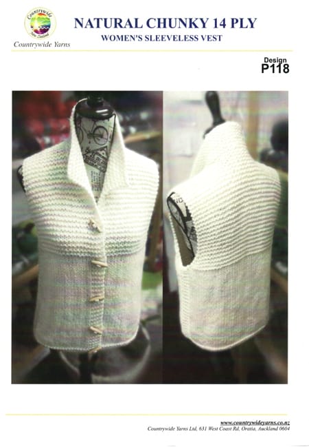 P118 Women's Sleeveless Vest