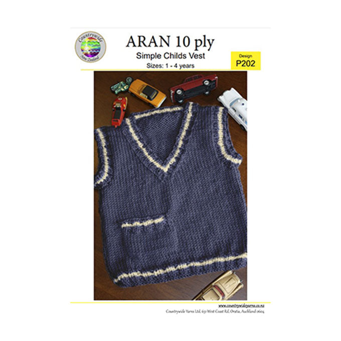 P202 Simple Childs Vest