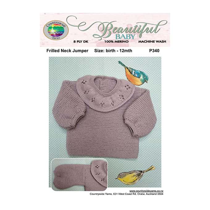 P340 Frilled Neck Jumper