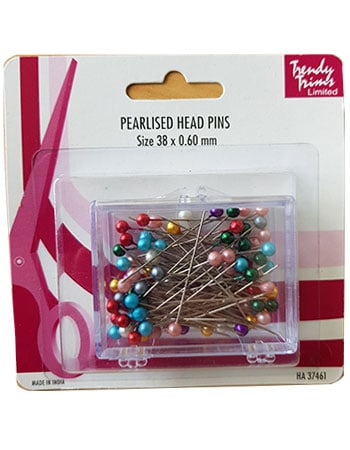 Pearlised Head Pins