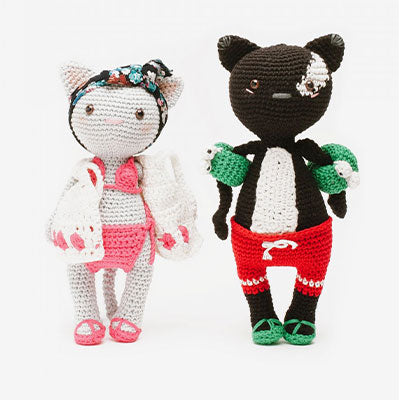 Happy Cotton Book 9 Amigurumi - Two of a kind