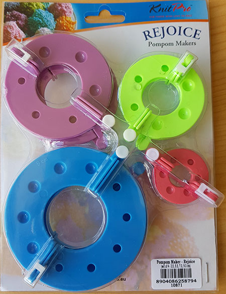 KnitPro Rejoice Pompom Makers Set 4