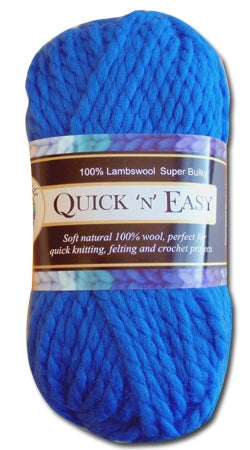 Countrywide Husky Wool Blend Mega Chunky - 100gram / 64metres - Knit Sew  Quilt NZ