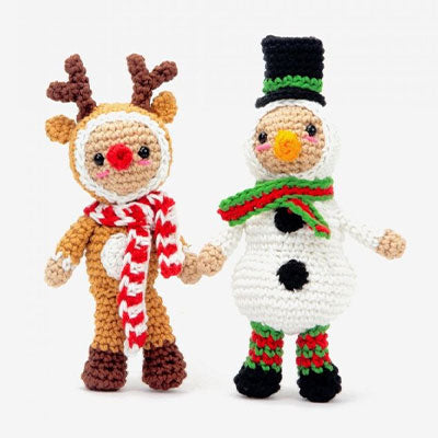 Happy Cotton Book 7 Amigurumi - Christmas Couples